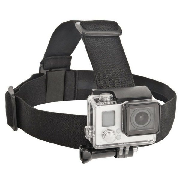 GoPro Head Strap + QuickClip support system