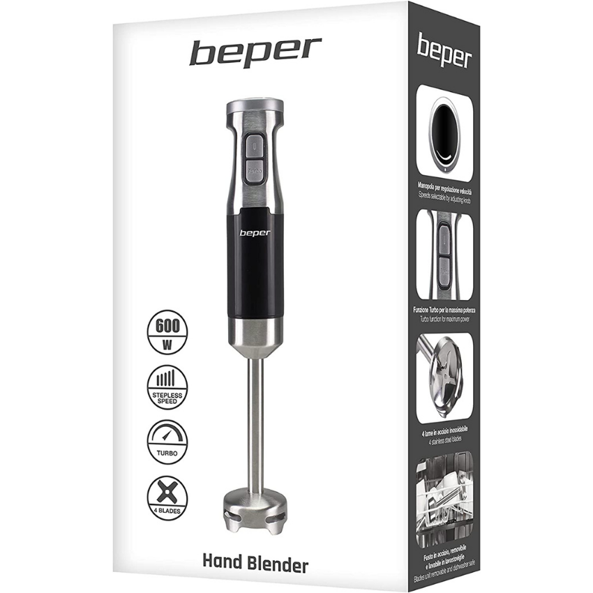 Rechargeable hand blender - Beper