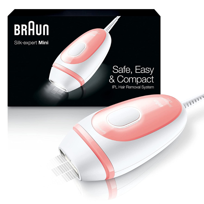 Braun IPL Hair Removal for Women and Men, Silk Expert Mini PL1014 with –